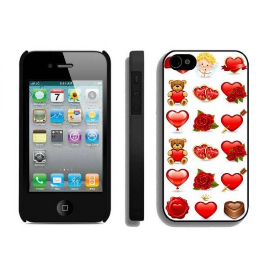Valentine Cute Bear Love iPhone 4 4S Cases BUE | Women